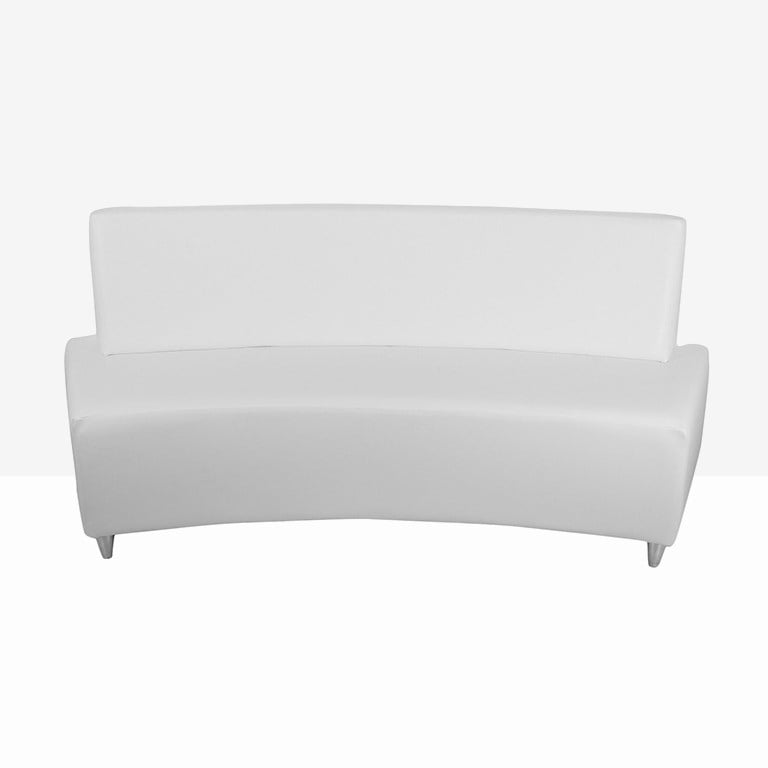 Curved Bench with Back