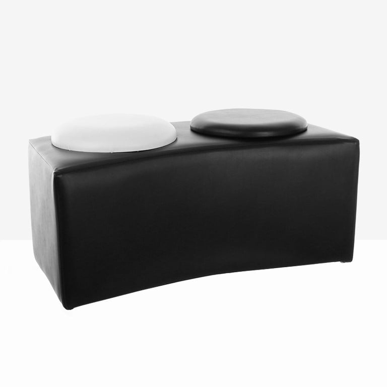 Curved Button Bench